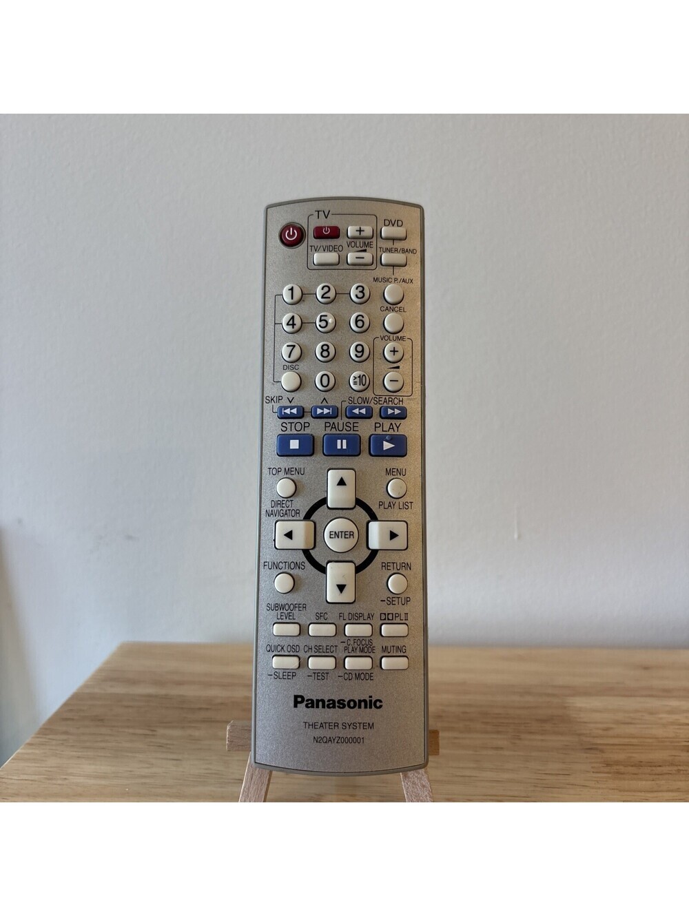 Panasonic Remote N2QAYZ000001 OEM SA-HT440P SA-HT441 SA-HT441WP SC-HT440 TESTED!